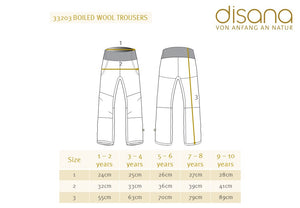 Boiled Wool Tough Pants (1-10y)