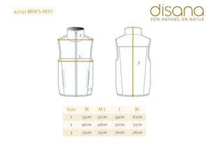 Men's Boiled Wool Vest (M-XL) *Returning 2026