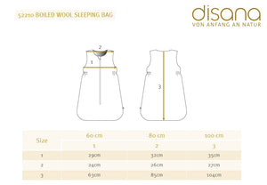 Boiled Wool Sleeping Bag (6m-3y+)