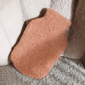 Hot Water Bottle Cover - 100% Teddy Wool