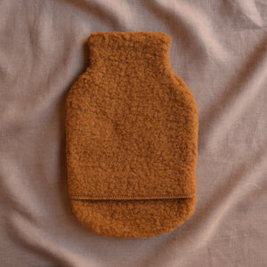 Hot Water Bottle Cover - 100% Teddy Wool