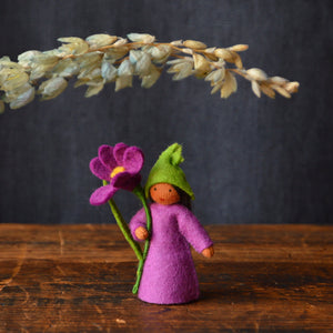 Ambrosius Handcrafted Wool Flower Fairies - Spring