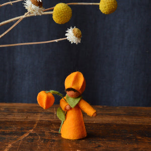 Ambrosius Handcrafted Wool Flower Fairies - Summer