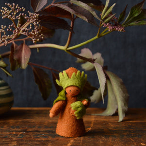 Ambrosius Handcrafted Wool Flower Fairies - Autumn