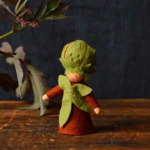 Ambrosius Handcrafted Wool Flower Fairies - Autumn