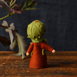 Ambrosius Handcrafted Wool Flower Fairies - Autumn