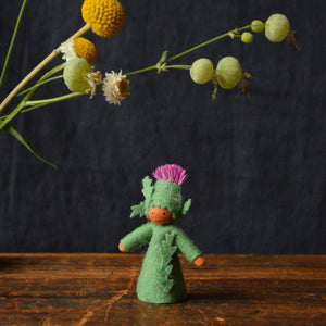 Ambrosius Handcrafted Wool Flower Fairies - Summer