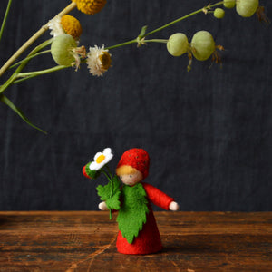 Ambrosius Handcrafted Wool Flower Fairies - Summer