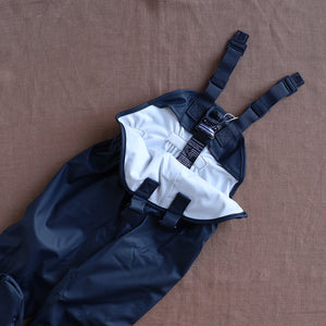Waterproof BabyBuddy® Rain and Mud Dungarees with Feet (8-16m+)