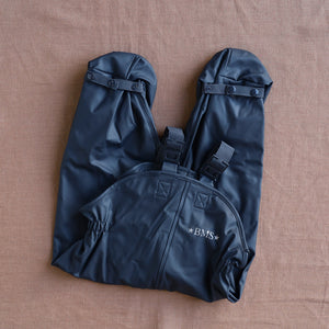 Waterproof BabyBuddy® Rain and Mud Dungarees with Feet (8-16m+)