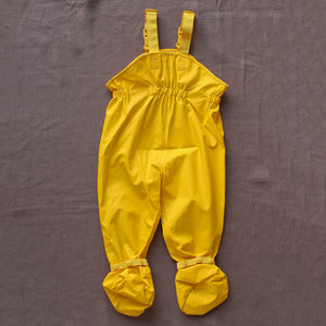 Waterproof BabyBuddy® Rain and Mud Dungarees with Feet (8-16m+)