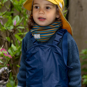 Mud Pants/Rain Dungarees with Bib - PFC free SoftSkin® (9m-6y)