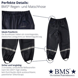 Rain Pants for Kids – SoftSkin® Waterproof Trousers (3-12y)
