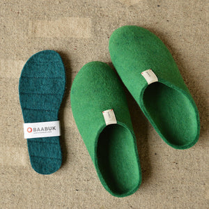 Natural Insoles - 100% Felted Wool (Adults 35-44)