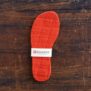 Natural Insoles - 100% Felted Wool (Adults 35-44)