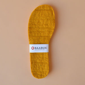 Natural Insoles - 100% Felted Wool (Adults 35-44)