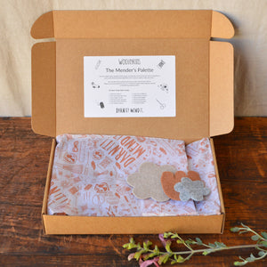 The Mender's Palette Box - 100% Organic Wool Plant Dyed Threads