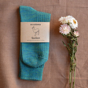 Ribbed Alpaca/Merino Socks (Adults 35-45)