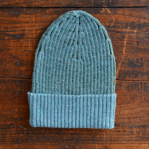Brioche Rib Knit Beanie - 100% Baby Alpaca (Child-Adult)
