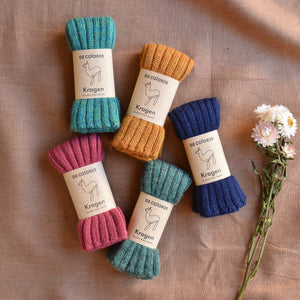 Kids Neckwarmer Tube Scarf - 100% Baby Alpaca (Navy) *Last One!