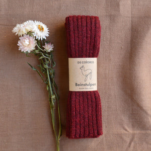 Ribbed Legwarmers - 100% Baby Alpaca (Kids-Adults) *Returning 2026