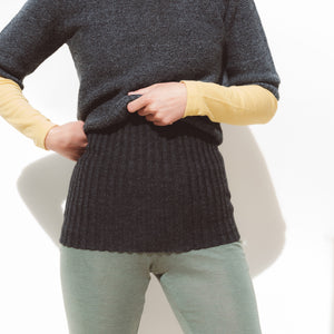Rib Belly Warmer - 100% Baby Alpaca