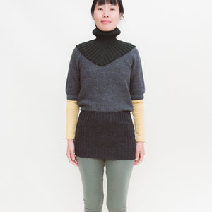 Rib Belly Warmer - 100% Baby Alpaca