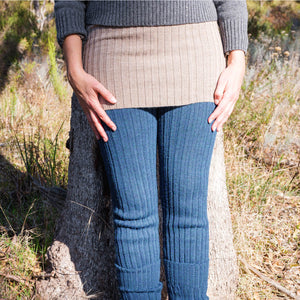 Rib Belly Warmer - 100% Baby Alpaca