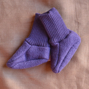 Boiled Wool Booties (0-6m)