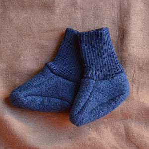 Boiled Wool Booties (0-6m)