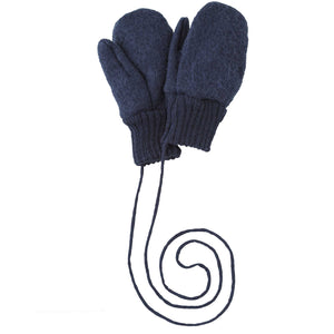 Boiled Wool Mittens (0-6y)