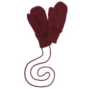Boiled Wool Mittens (0-6y)