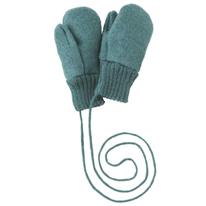 Boiled Wool Mittens (0-6y)