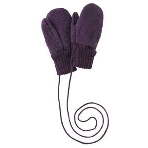 Boiled Wool Mittens (0-6y)