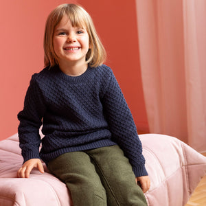 Aran Organic Merino Kids Jumper (3-10y)