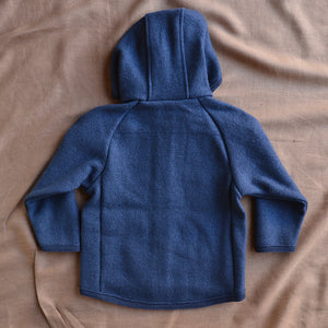 Boiled Wool Zip Jacket (3-10y)