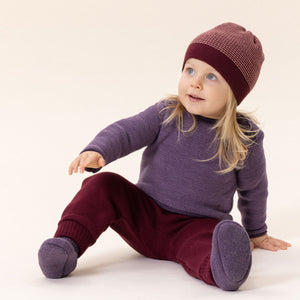 Knitted Dungarees - Organic Merino Wool (3m-4y)