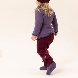 Knitted Dungarees - Organic Merino Wool (3m-4y)
