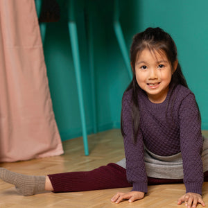 Knitted Merino Rib Leggings/Pants (0-10y+)