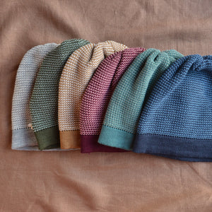 Classic Organic Merino Beanie - Melange (Teen-Adults)