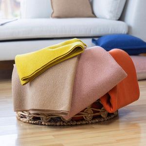 Boiled Wool Blanket Organic Merino (200x135cm)
