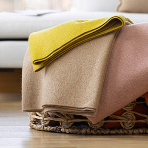 Boiled Wool Blanket Organic Merino (200x135cm)