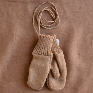 Boiled Wool Mittens (0-6y)