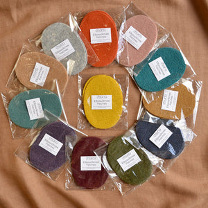 Knee/Elbow Patches - Organic Boiled Wool (1 Pair)