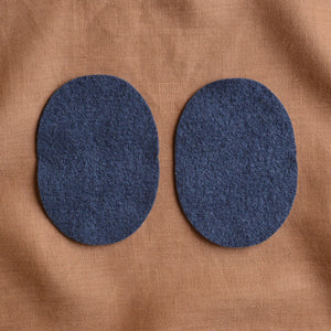 Knee/Elbow Patches - Organic Boiled Wool (1 Pair)