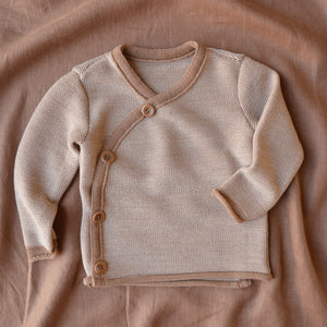 Organic Merino Baby Jacket (0-4y)