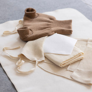 Tie-on Nappies Organic Cotton (5 pack)