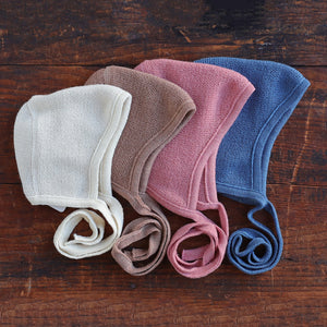 Bonnet in Organic Merino Wool (0-12m)