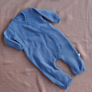 Knitted Overalls - Organic Merino Wool (0-12m)