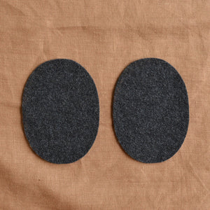 Knee/Elbow Patches - Organic Boiled Wool (1 Pair)
